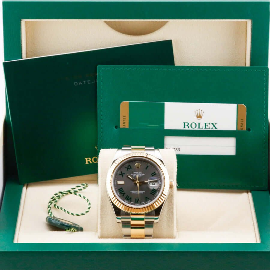 Rolex Datejust 2 116333 Wimbledon 41mm Rolex Datejust 2 116333 Wimbledon 41mm