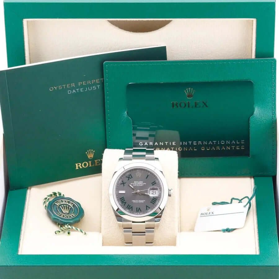 Rolex Datejust 41 126300 Wimbledon 41mm Rolex Datejust 41 126300 Wimbledon 41mm