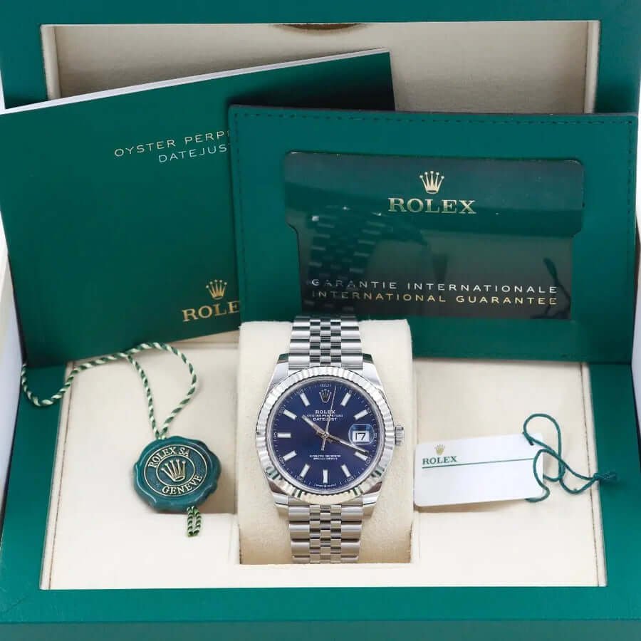Rolex Datejust 41 Blue Dial 126334 Rolex Datejust 41 Blue Dial 126334