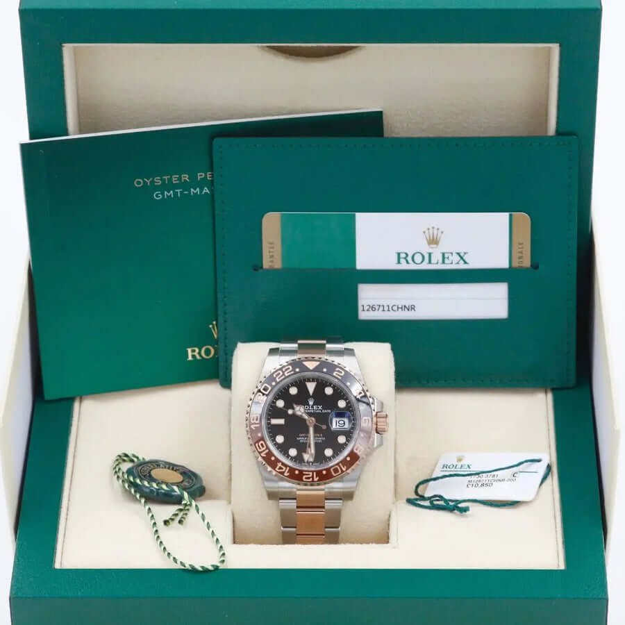 Rolex GMT Rootbeer 126711CHNR Black 40mm Rolex GMT Rootbeer 126711CHNR Black 40mm