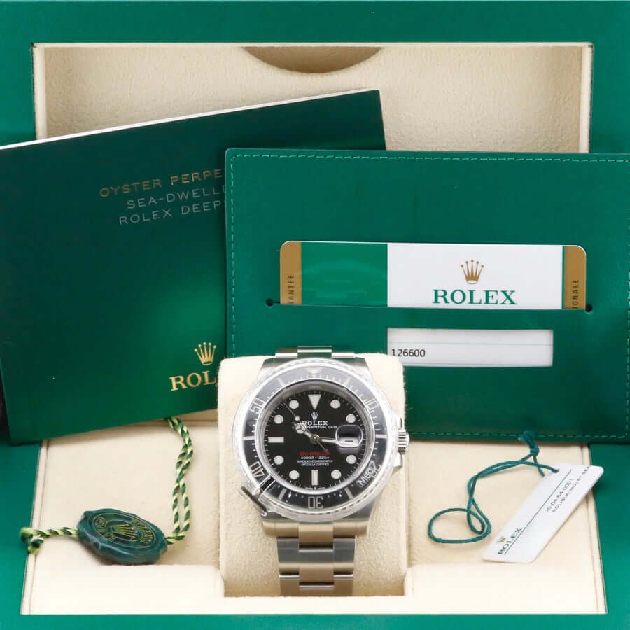 Rolex Sea-Dweller 43 126600 Black 43mm Rolex Sea-Dweller 43 126600 Black 43mm