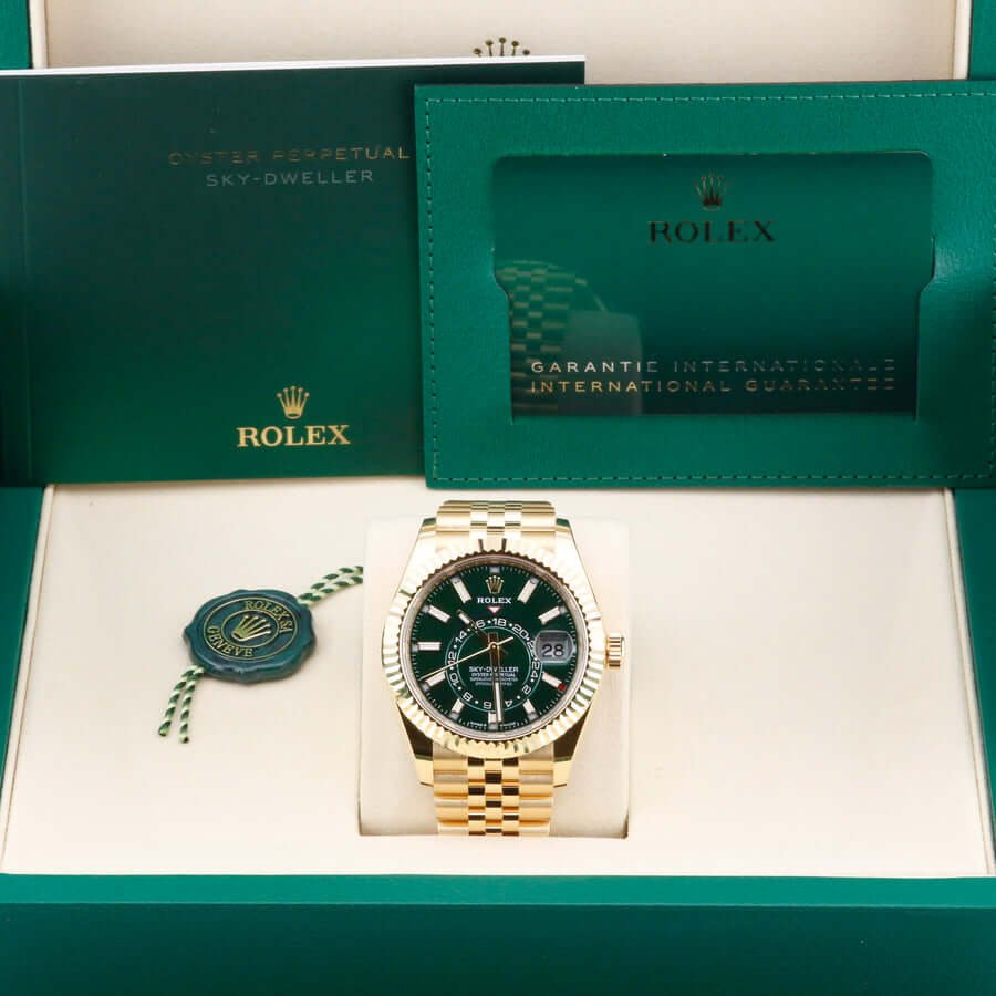 Rolex Sky-Dweller 336938 Green 42mm Rolex Sky-Dweller 336938 Green 42mm