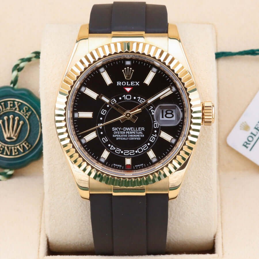 Rolex Sky-Dweller 326238 Black 42mm Rolex Sky-Dweller 326238 Black 42mm