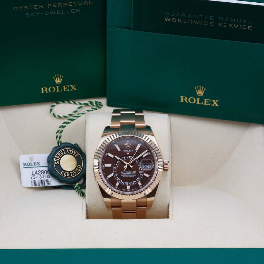 Rolex Sky-Dweller 326935 Chocolate 42mm Rolex Sky-Dweller 326935 Chocolate 42mm