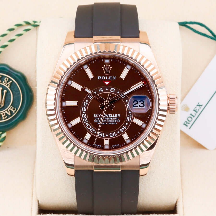 Rolex Sky-Dweller 326235 Chocolate 42mm Rolex Sky-Dweller 326235 Chocolate 42mm