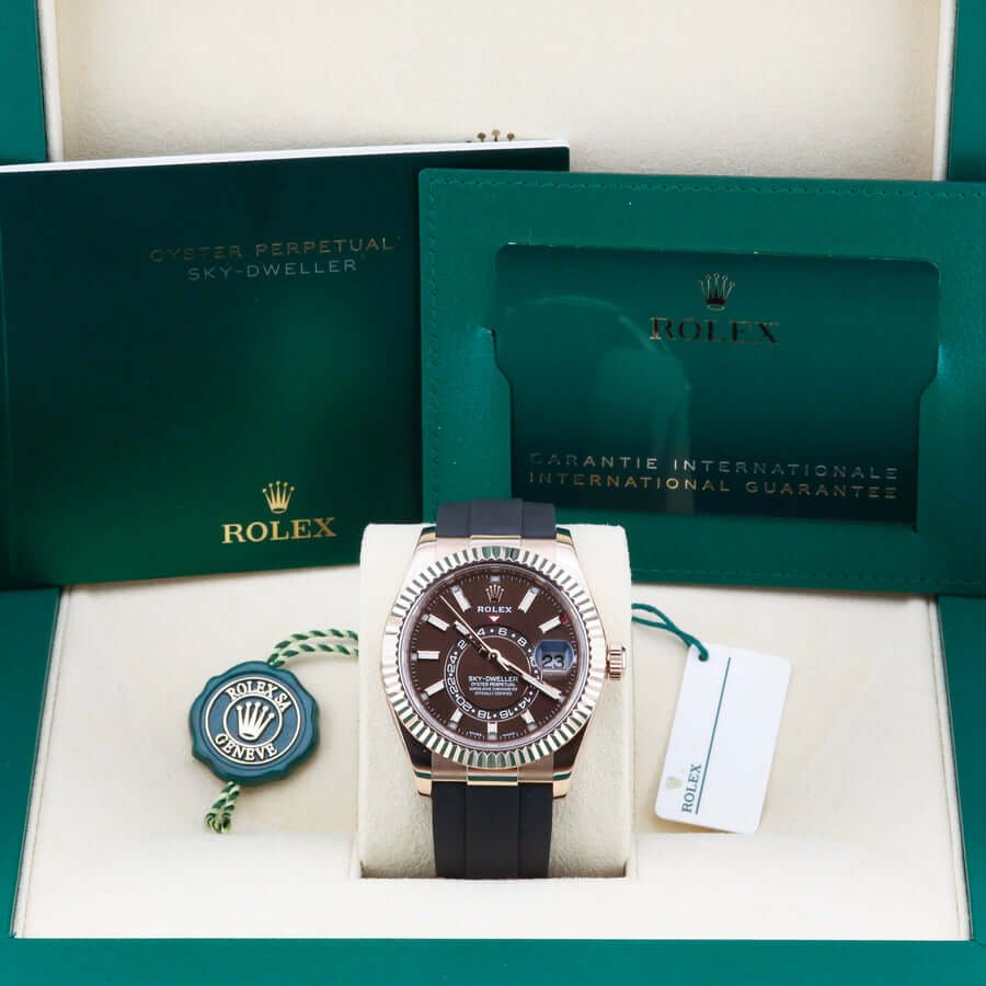Rolex Sky-Dweller 326235 Chocolate 42mm Rolex Sky-Dweller 326235 Chocolate 42mm