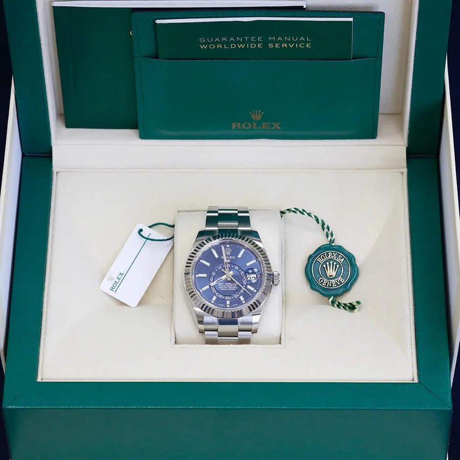Rolex Sky-Dweller Blue Dial 32693 Rolex Sky-Dweller Blue Dial 326934