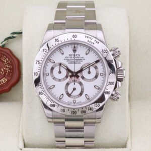 Rolex Daytona 116520 White Aph 40mm