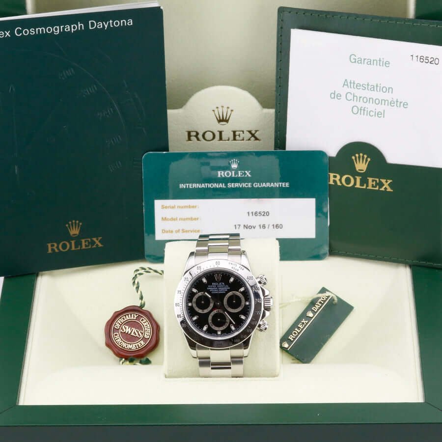 Rolex Daytona 116520 Black 40mm Rolex Daytona 116520 Black 40mm