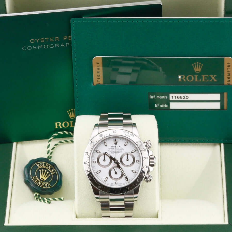 Rolex Daytona Aph 116520 White 40mm Rolex Daytona Aph 116520 White 40mm