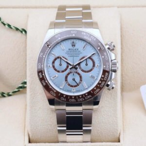 Rolex Daytona Ice Blue Baguette Dial 126506