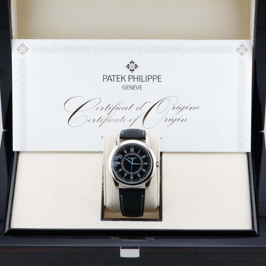 Patek Philippe Calatrava 6007G Blue 40mm Patek Philippe Calatrava 6007G Blue 40mm