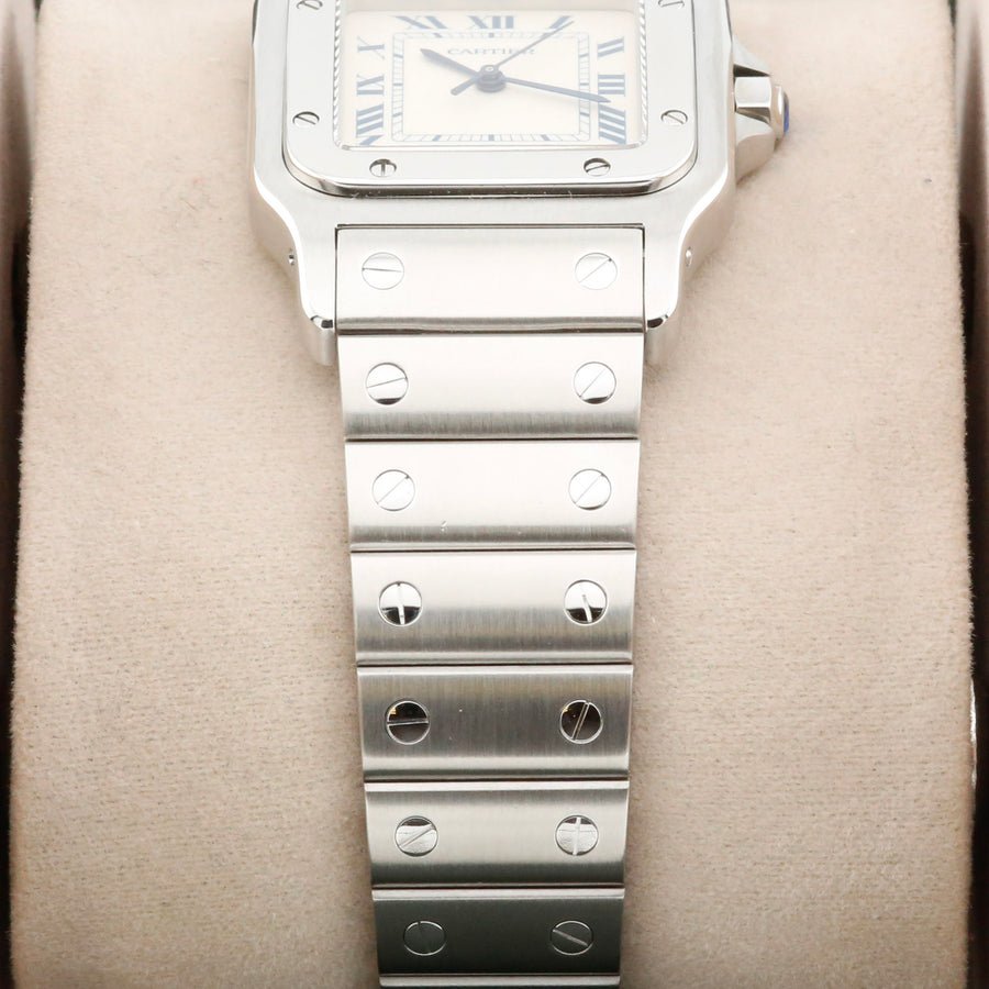 Cartier Santos Galbee 1564 White Cartier Santos Galbee 1564 White