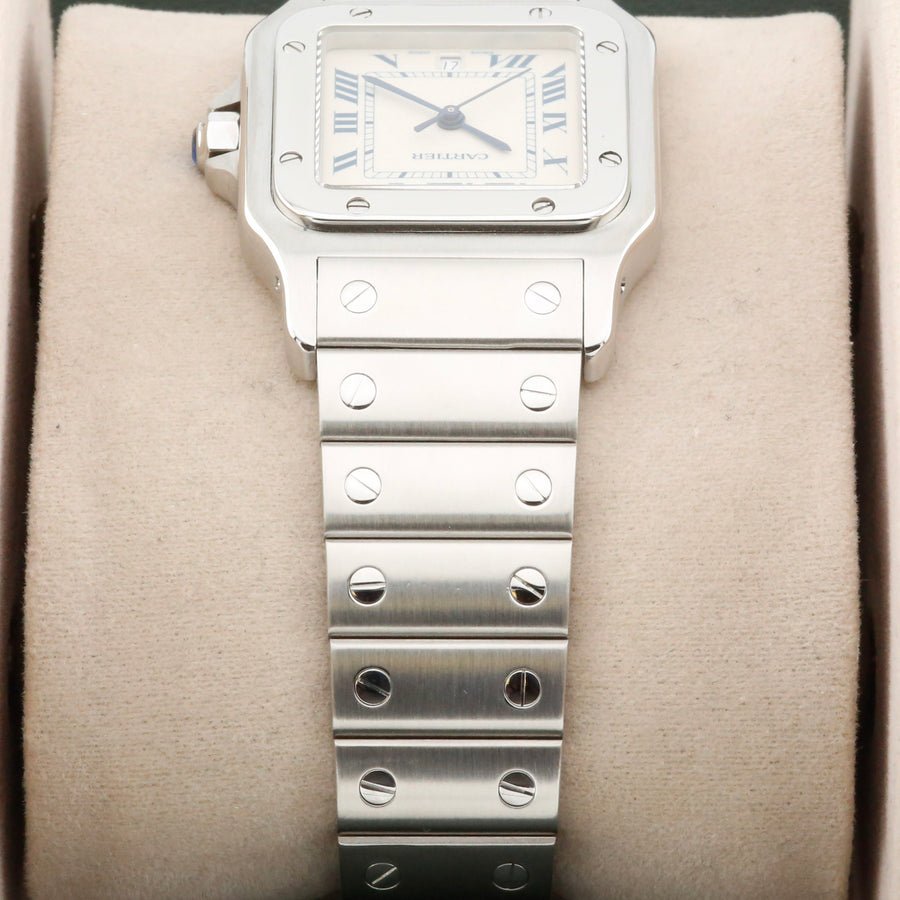 Cartier Santos Galbee 1564 White Cartier Santos Galbee 1564 White