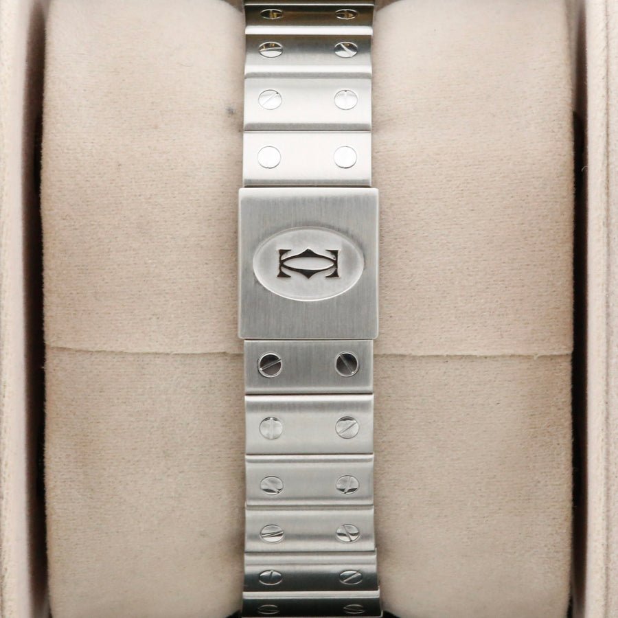 Cartier Santos Galbee 1564 White Cartier Santos Galbee 1564 White