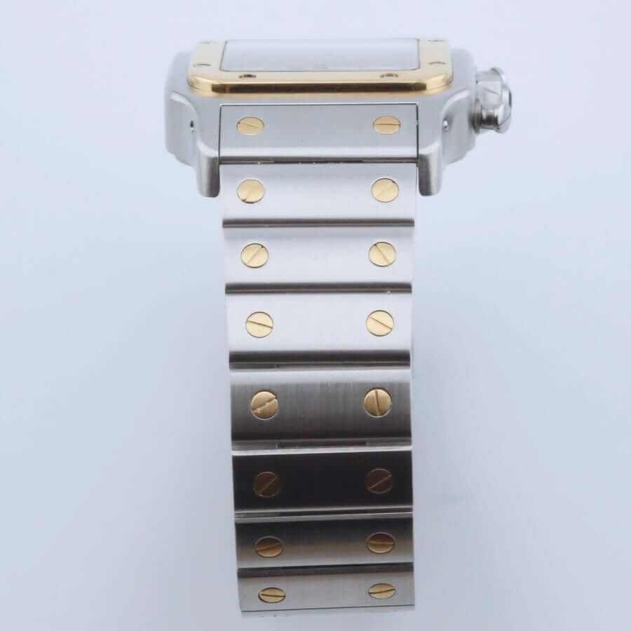 Cartier Santos Galbée 2425 White Cartier Santos Galbée 2425 White