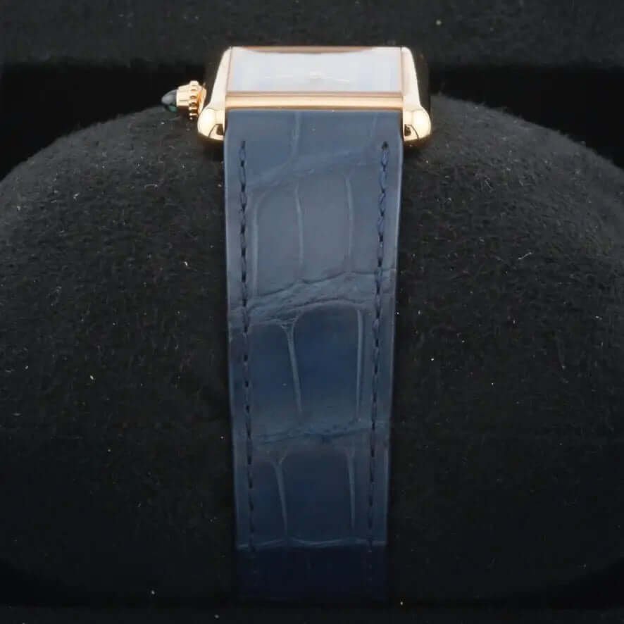 Tank Louis Cartier WGTA0058 Blue Tank Louis Cartier WGTA0058 Blue