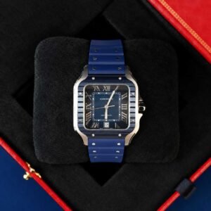 Cartier De Santos Blue Dial WSSA0048
