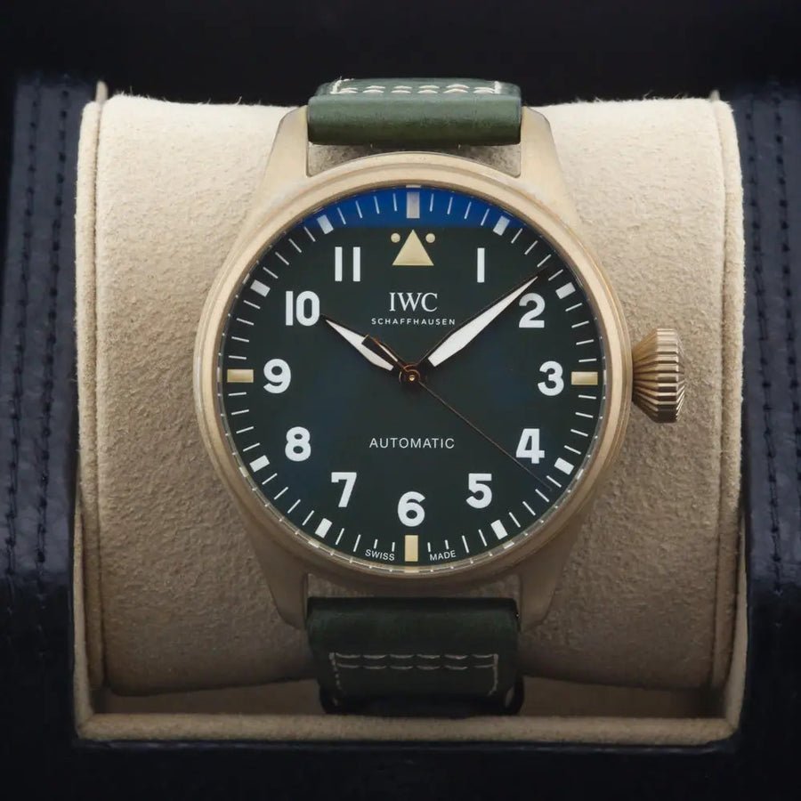 IWC IWC Bronze Pilot IW329702 Green IWC IWC Bronze Pilot IW329702 Green