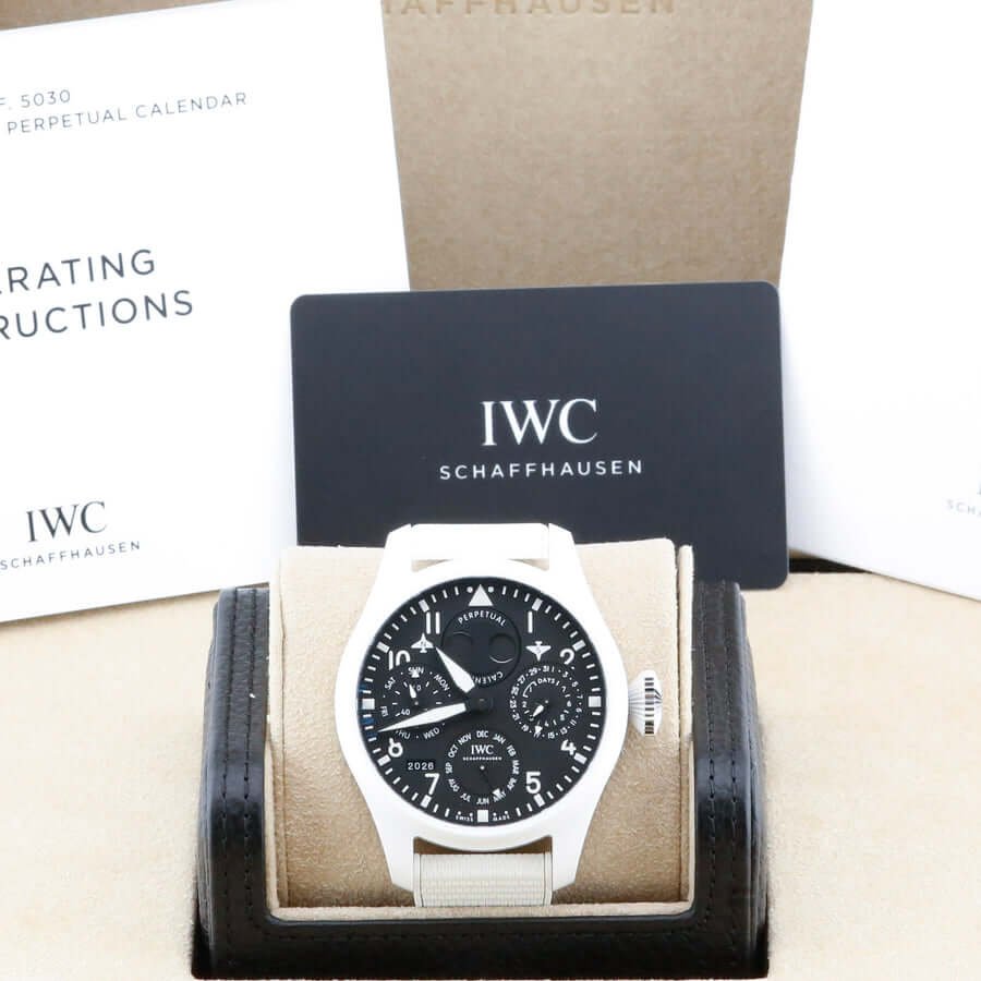 IWC Big Pilot’s Watch Perpetual Calendar Top Gun Lake Tahoe IW503008 IWC Big Pilot’s Watch Perpetual Calendar Top Gun Lake Tahoe IW503008