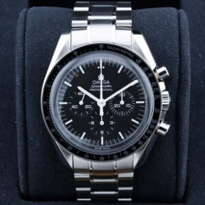 Omega Speedmaster Moonwatch Professional 31130423001005 Black 42mm Excellent 2015 Box and Papers (with Tags)