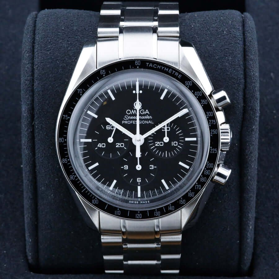 Omega Speedmaster Moonwatch Professional 31130423001005 Black 42mm Excellent 2015 Box and Papers (with Tags) Omega Speedmaster Moonwatch Professional 31130423001005 Black 42mm Excellent 2015 Box and Papers (with Tags)